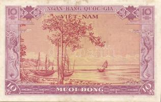 Dél-Vietnam 1955. 10D T:II+ Csak egyszer hajtva, foltos!