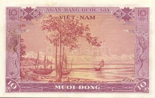 Dél-Vietnam 1955. 10D T:I- foltos