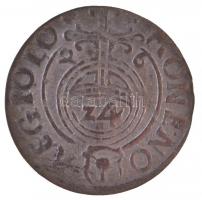 Lengyel Királyság 1626. Poltorak  Ag "III. Zsigmond" Bromberg (0,91g) T:2,2-
Poland / Kin...