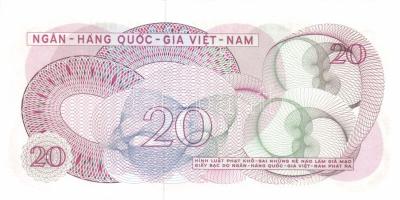 Dél-Vietnam 1969-71. 20D, 50D, 100D T:I +  500D T:II