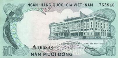 Dél-Vietnam 1972. 50D, 100D, 500D, 1000D T:I