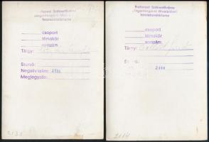 cca 1930 Budapest, 3 db fotó a Budapest Székesfőváros Idegenforgalmi Hivatala fotólaboratóriumából, ...