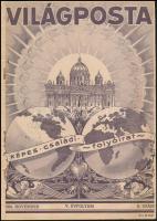 1931-1934 a Világposta képes családi folyóirat két lapszáma, érdekes írásokkal
