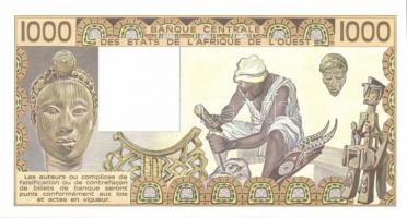 Nyugat-Afrikai Államok/Togo 1985. 1000Fr Sign.19 T:I