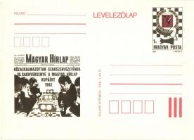 15 db MODERN érdekes sakkos képeslap / 15 modern interesting postcards about chess