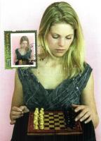 7 db MODERN érdekes sakkos képeslap / 7 modern interesting postcards about chess