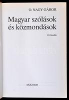 O. Nagy Gábor: Magyar szólások és közmondások. Bp., 2007, Akkord. Kartonált papírkötésben, jó állapo...