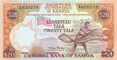 Samoa 1985. 2T, 5T, 10T, 20T T:I