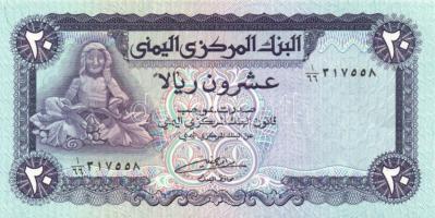Yemen 1983-85. 1R, 5R, 10R, 20R T:I