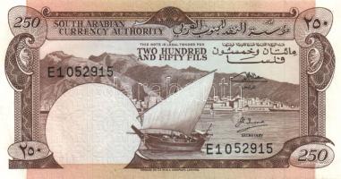 Yemeni Demokratikus Köztársaság 1965. 250F Sign.2 T:I