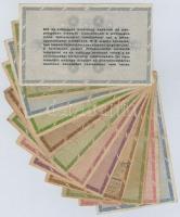 1946. 13db-os vegyes adópengő tétel T:III,III-