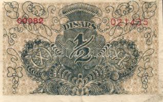 Jugoszlávia 1919. 1/2D T:II