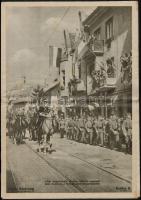 1940 A Képes Vasárnap 4 db száma, címlapon Horthy Miklóssal, illetve az erdélyi bevonulás képeivel