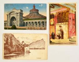 Vegyes papírrégiség tétel: régi fotók (Rákosfalva, Rozgonyi), I-II. vh-s tábori posta, képeslapok, l...