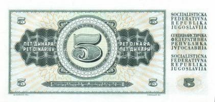 Jugoszlávia 1968.5.1. 5D, 10D, 50D kis szériszámmal T:I