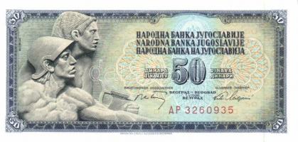 Jugoszlávia 1968.5.1. 5D, 10D, 50D kis szériszámmal T:I