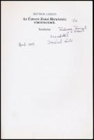 Deutsch László: Az Újpesti Zsidó Hitközség történetéről. DEDIKÁLT! Bp., 2006, Budapesti Zsidó Hitköz...