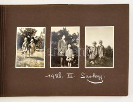 1927-1932 Balatoni életképek, fényképek számos helyszínről: Balatonlelle, Balatonszemes, Balatonalig...