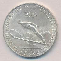 Ausztria 1964. 50Sch Ag IX. Téli Olimpia Innsbruck T:1- Austria 1964. 50 Schilling Ag Winter Olympics Insbruck C:AU Krause KM#2896