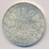 Ausztria 1961. 25Sch Ag "40 éves Burgenland" T:1-
Austria 1961. 25 Schilling Ag "40t...