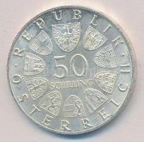 Ausztria 1965. 50Sch Ag "600 éves a Bécsi Egyetem" T:1- 
Austria 1965. 50 Schilling Ag &q...