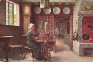 44 db RÉGI művészlap / 44 pre-1945 art postcards