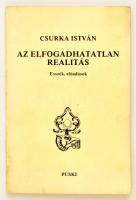 Csurka István? Az elfogadhatatlan realitás. Esszék előadások. New York, 1996. Püski.