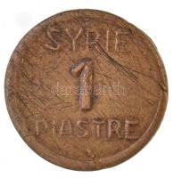 Szíria / II. Világháborús szükségpénz ~1941. 1p sárgaréz T:2,2-
Syria / World War II Emergency Coin...