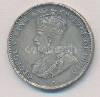 Ceylon 1924. 50c Ag "V. György" T:2
Ceylon 1924. 50 Cents Ag "George V" C:XF