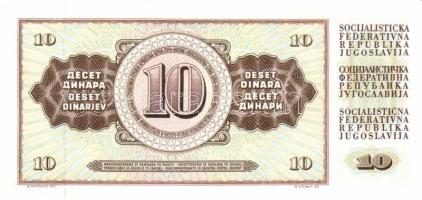 Jugoszlávia 1978. 10D, 20D, 50D, 100D, 500D, 1000D komplett sor! T:I