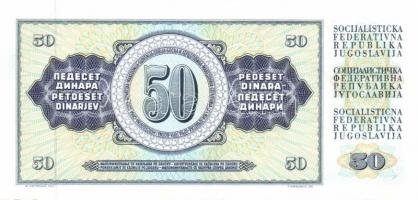 Jugoszlávia 1978. 10D, 20D, 50D, 100D, 500D, 1000D komplett sor! T:I