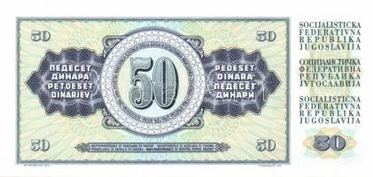 Jugoszlávia 1981. 20D, 50D, 100D, 1000D T:I