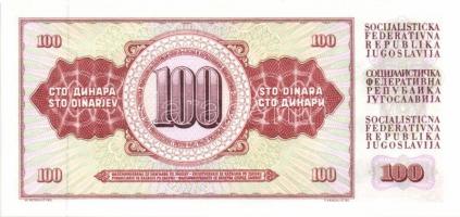 Jugoszlávia 1981. 20D, 50D, 100D, 1000D T:I