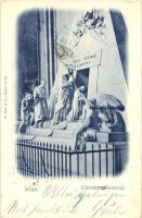 1900 Vienna, Wien; Christinen-Denkmal / statue (EK)