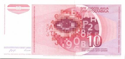 Jugoszlávia 1990. 10D, 50D, 100D, 1000D T:I