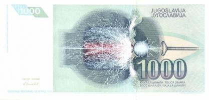 Jugoszlávia 1991. 100D, 500D, 1000D, 5000D T:I