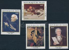 Anniversaries 4 stamps, Évfordulók sor 4 értéke