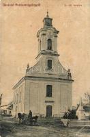 1913 Mezőszentgyörgy, Református templom. W.L. 378. (EK)