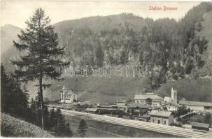 Brennero, Brenner (Südtirol); Railway station, general view (EK)