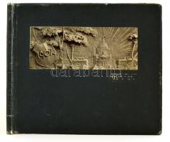 1902 Budapest, képes album naptárral, nyomdaismertetővel. Bp., Hornyánszky Viktor. Kopott vászonkötésben, egyébként jó állapotban.