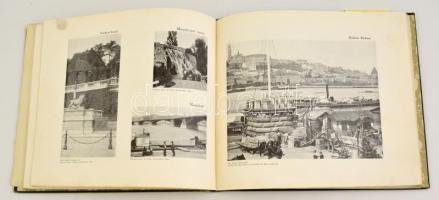 1902 Budapest, képes album naptárral, nyomdaismertetővel. Bp., Hornyánszky Viktor. Kopott vászonköté...