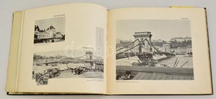 1902 Budapest, képes album naptárral, nyomdaismertetővel. Bp., Hornyánszky Viktor. Kopott vászonköté...