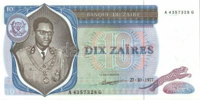 Zaire 1977.10.27. 10Z T:I
