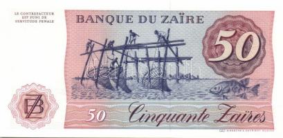 Zaire 1982-85. 5Z (2x) klf dátummal, 10Z,  50Z, 100Z, 500Z, 1000Z egy kivételével komplett sor! T:I