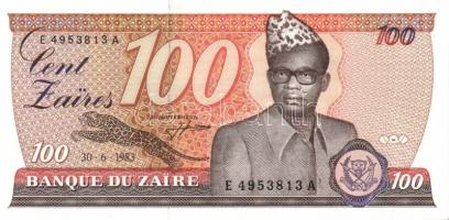 Zaire 1982-85. 5Z (2x) klf dátummal, 10Z,  50Z, 100Z, 500Z, 1000Z egy kivételével komplett sor! T:I