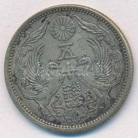 Japán 1923. 50s Ag "Taisó" T:2 Japan 1923. 50 Sen Ag "Taisho" C:XF Krause Y#46