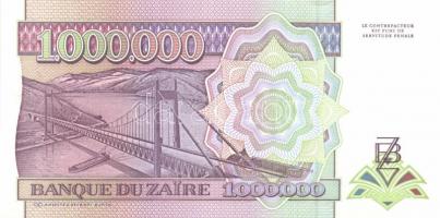 Zaire 1988-92. 50Z, 100Z, 500Z, 2000Z, 5000Z, 10.000Z, 20.000Z, 50.000Z, 100.000Z, 200.000Z, 500.000...