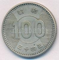 Japán 1959. 100Y Ag T:2 Japan 1959. 100 Yen Ag C:XF Krause Y#78