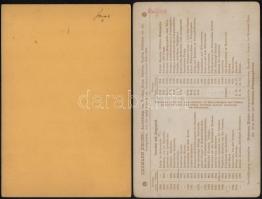 cca 1880 2 db keményhátú fotó: a drezdai Frauenkirche (Hermann Krone) és a bécsi Mária Terézia-emlék...