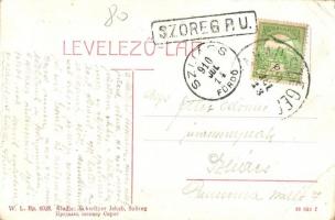 Szőreg (Szeged),  Szélmalom. W. L. Bp. 6028. Kiadja Schwitzer Jakab (EB)